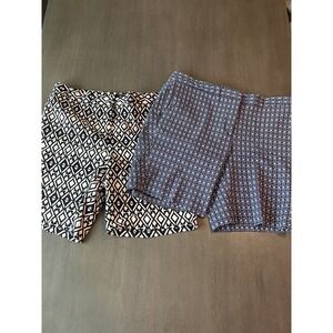 Two Mario Serrani Italy Women's Shorts Spandex Stretch Pickleball  Golf Pockets